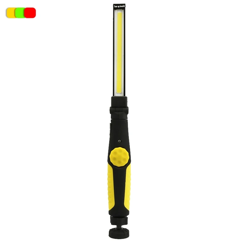 

LED Flashlight COB Led Portable Plastic Perfect Torch With Magnetic And Clip For Camping Outdoor Sport