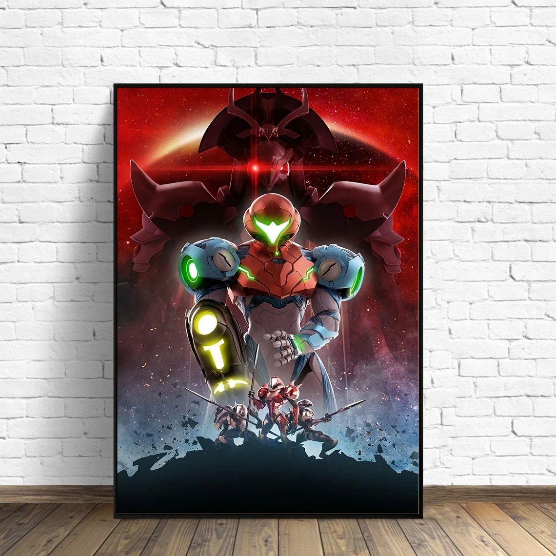 Постер Metroid ужас видеоигра PS4 научная фантастика чехол игровой постер печать