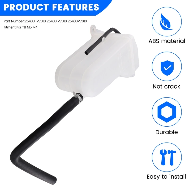 25430-V7010 Резервуар охлаждающей жидкости двигателя автомобиля для JAC T8 M5 M4