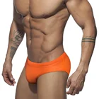 Однотонное пикантное бикини с эффектом пуш-ап, одежда для плавания, мужские трусы с низкой посадкой, Мужской купальный костюм, мужские Трусы-слипы для плавания JESSBORN, Мужской купальный костюм для серфинга