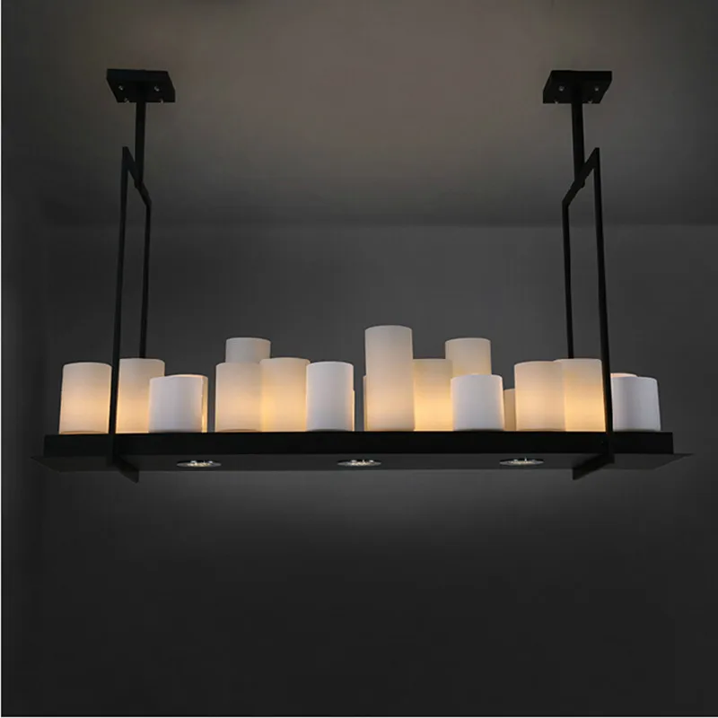 Living room led chandelier dining room suspension luminaire 