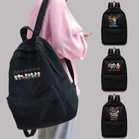 womens backpack unisex college school bag harajuku teen travel backpack shoulder laptop bags friends print sports backpacks