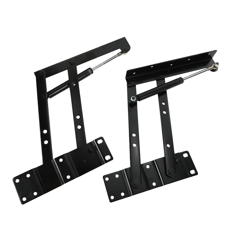 

2Pcs Folding Spring Tea Table Hinge Furniture Lift Up Top Mechanism Hardware Lifting Rack Shelf For Coffee Computertable