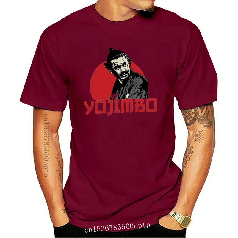 

Camiseta de Yojimbo para hombre, Классическая хлопковая рубашка, фильм, хип-хоп, улицу, 2021, Akira Ku
