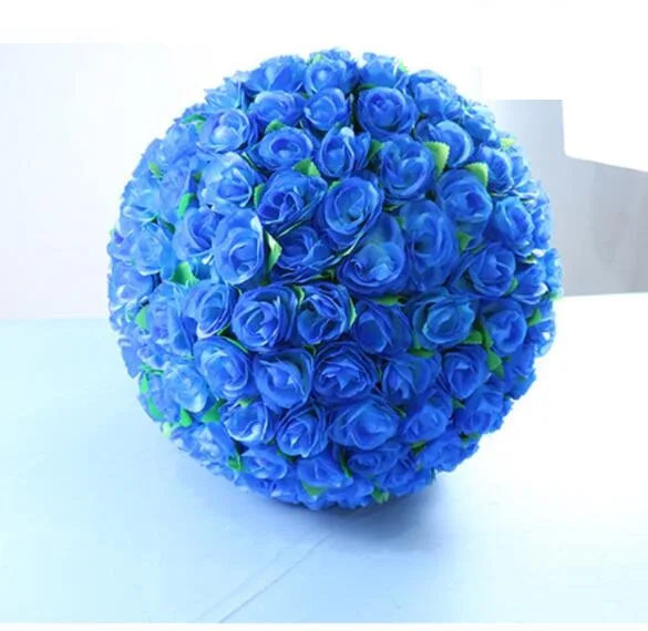 

Rose flower ball 12 Inch Kissing Ball artificial flowers for wedding decorations