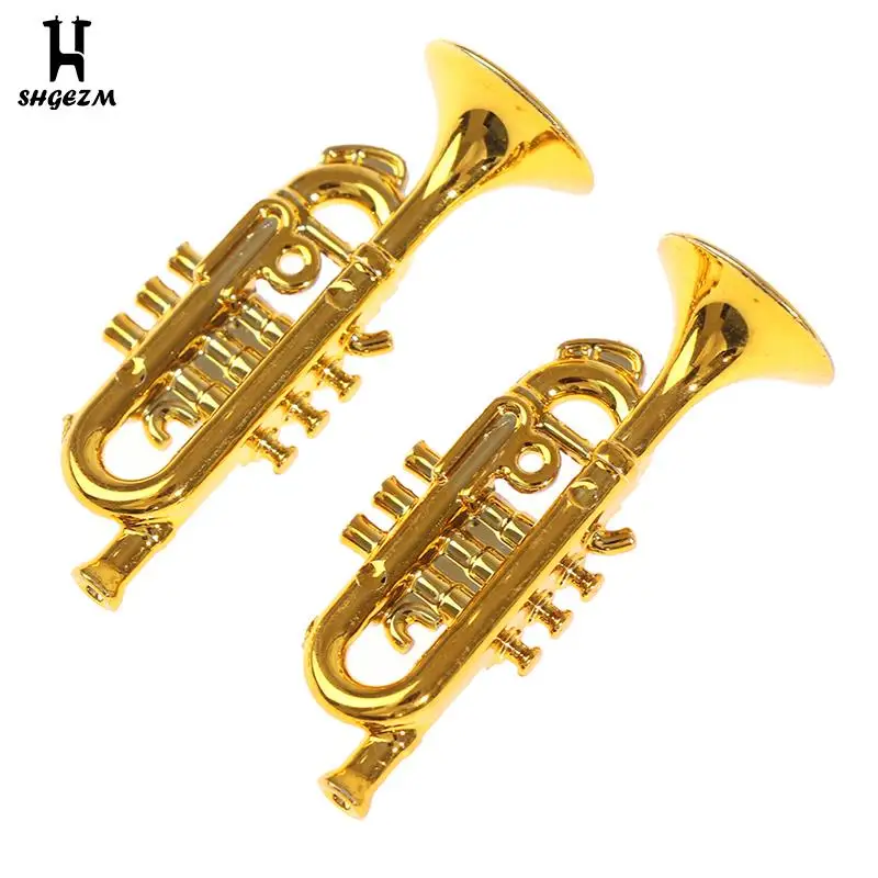 

Dollhouse Miniature Plastic Violin Saxophone Model Musical Instrument Decor