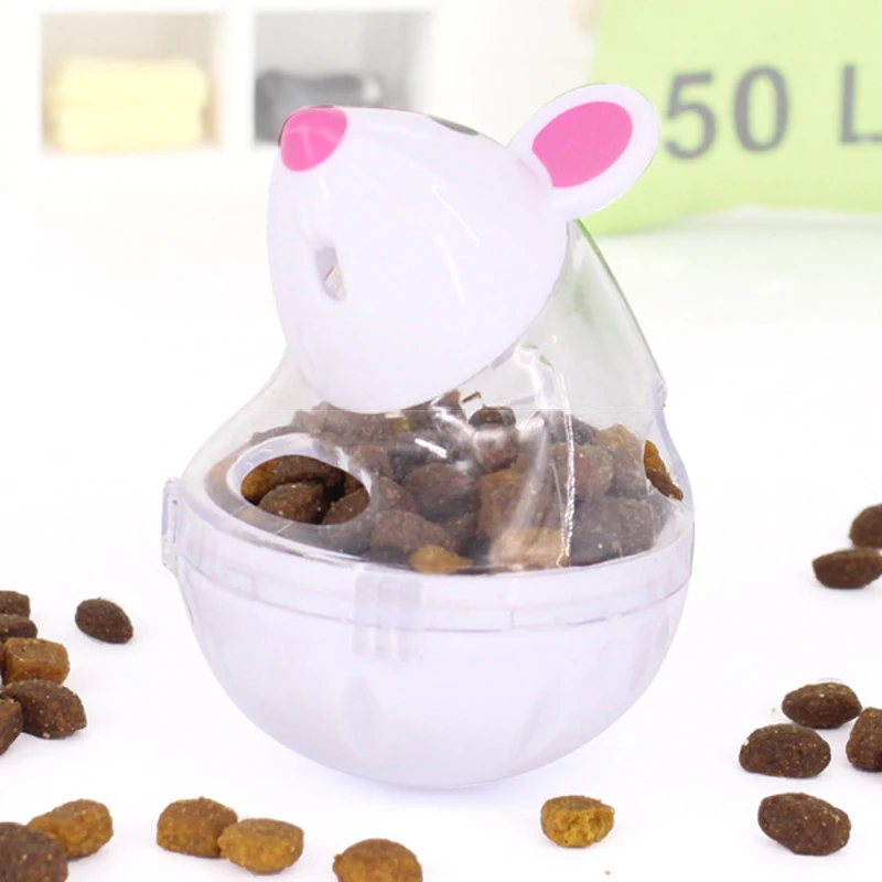 Неваляшка-Кормушка для утечки еды милые маленькие игрушки-мышки Интерактивная