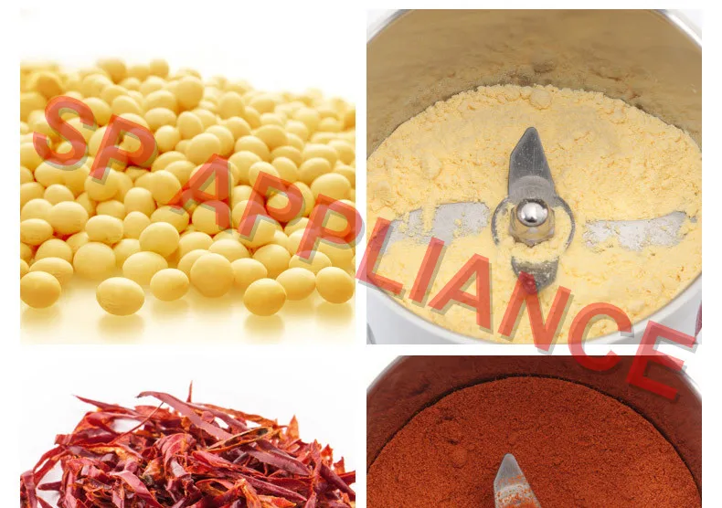 800 г измельчитель для трав медицинская дробилка порошка орехов кукурузной муки