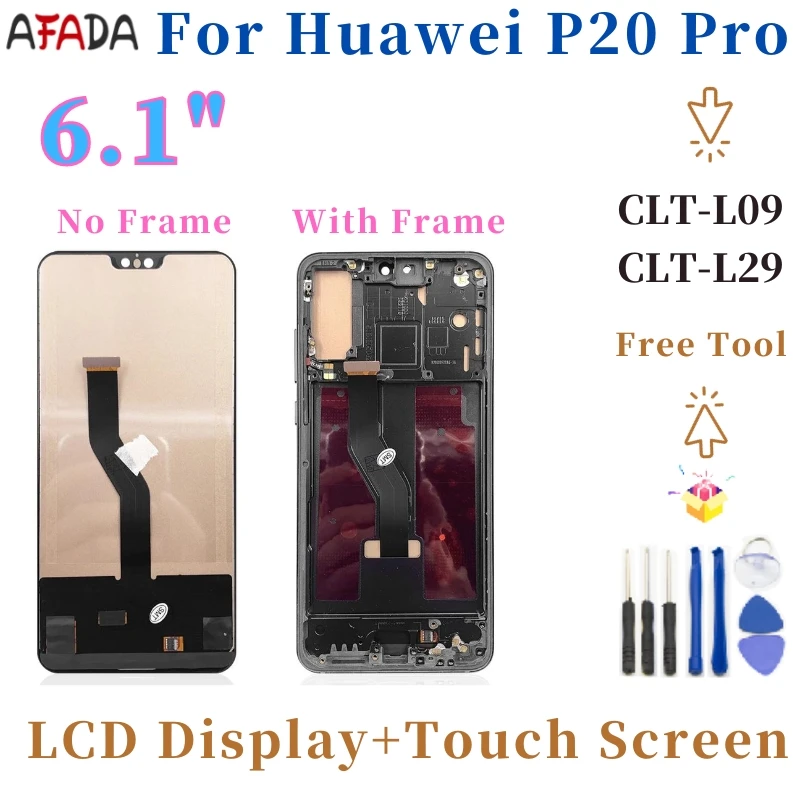 INCELL TFT 6 1-дюймовый ЖК-дисплей для Huawei P20 Pro с дигитайзером сенсорного экрана в сборе