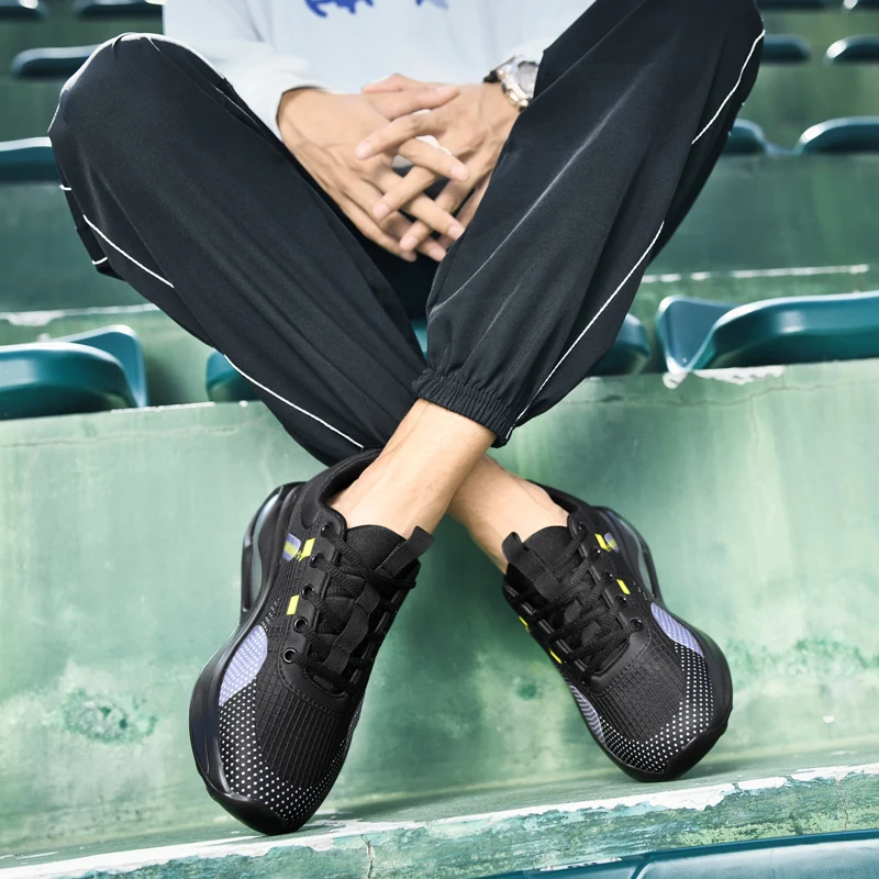 New Men's and Women's Comfortable Golf Shoes Plus Size 46 Golf Shoes Men's Jogging Shoes Lightweight Mesh Walking Sneakers