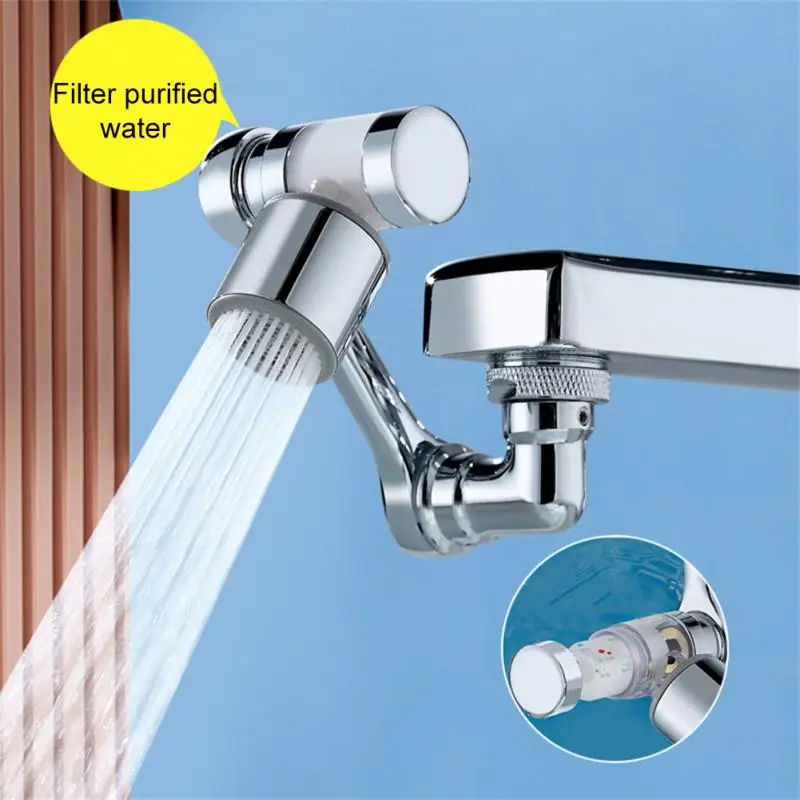 

Foldable Faucets Bubbler Nozzle Tap Splash Filter Robotic Arm Faucet Aerator Extender For Kitchen Sink Washbasin Faucet Extender