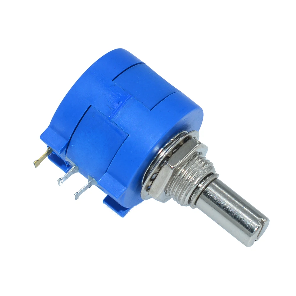 10K ohm 3590S-2-103L вращающийся проволочный прецизионный потенциометр 10 диаметр вала 6 35