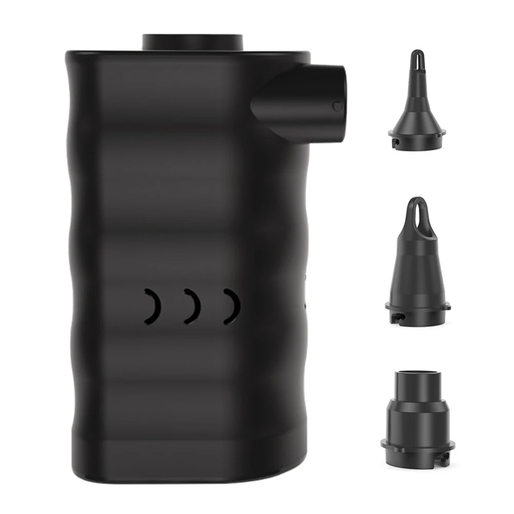 

Dual Use Portable USB Rechargeable Wireless Inflatable Pump Electric Quick Inflator Air Pump for Yoga Ball Air Mattress Mat