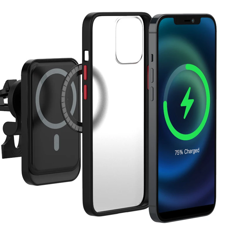 Магнитный держатель для телефона Magsafe Беспроводная зарядка магнитное кольцо iPhone