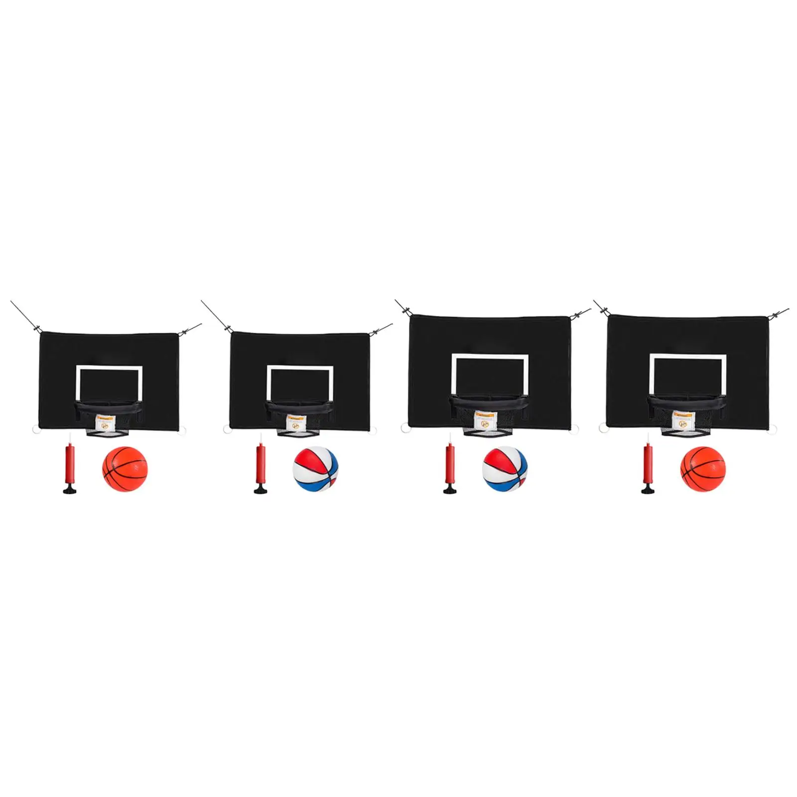 

Mini Basketball Hoop for Trampoline with Enclosure Garden Basketball Goal