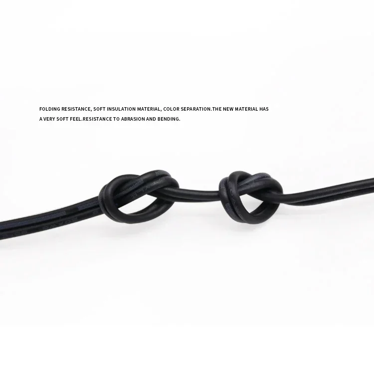 UL2468 2-контактный Электрический провод из луженой меди изолированный расширение