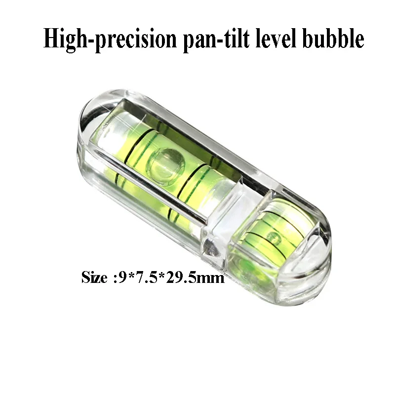 

1 Pcs High Precision Pan-Tilt Special Level Bubble Leveler Measuring Tilt Leveling Horizon Bubble Leveler Mini Leveler Tools