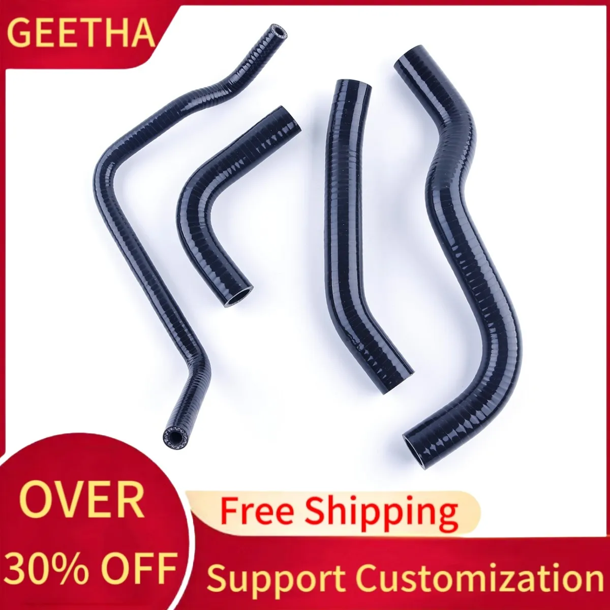 Комплект силиконовых шлангов радиатора охлаждающей жидкости для Honda CB600F HORNET 03-06 03