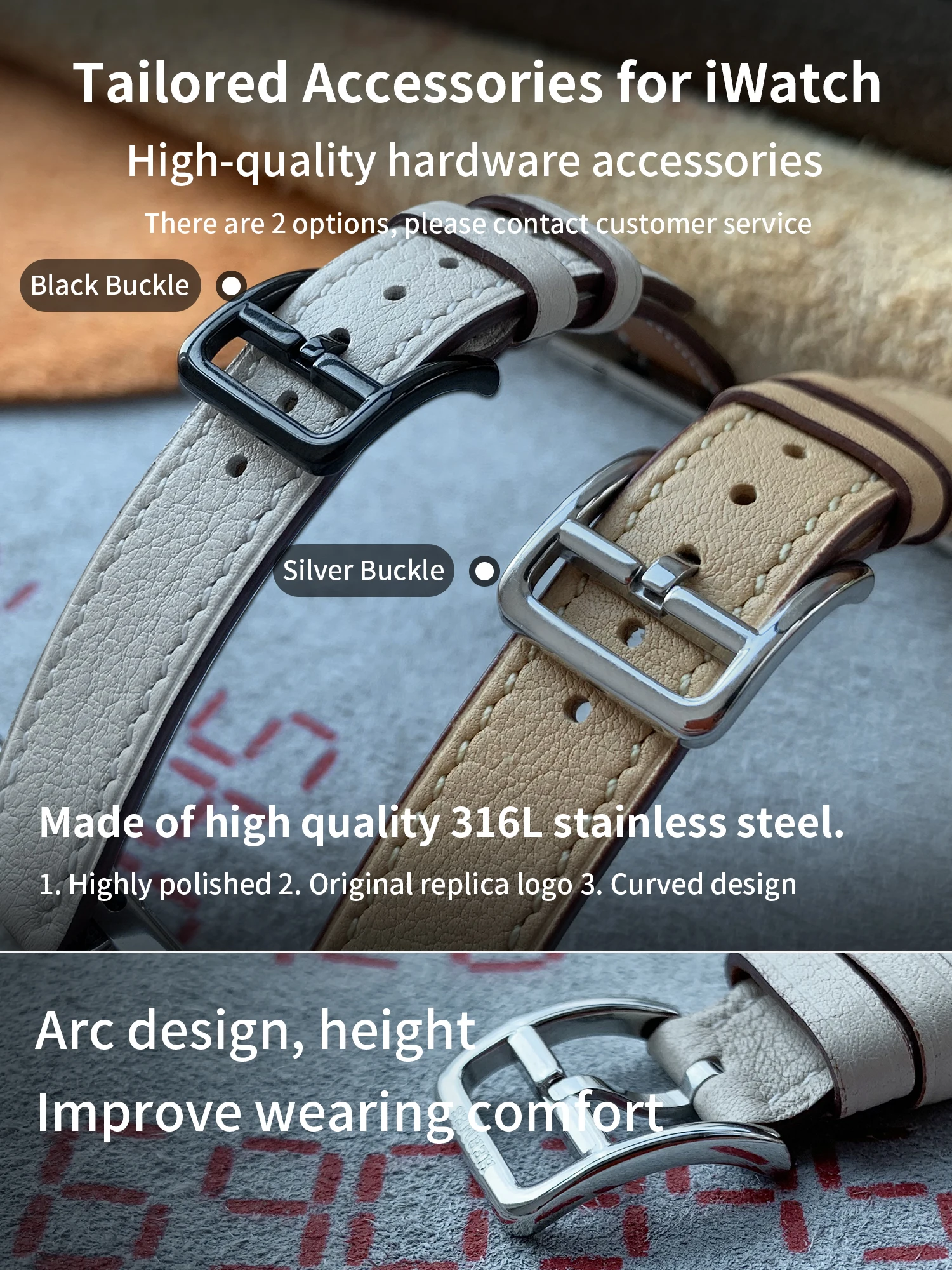 Women 14mm Width Genuine Leather Single Tour Band Iwatch For Apple Watch Ultra 8 7 6 Se 5 4 3 2 1 Strap Correa Bracelet 41mm