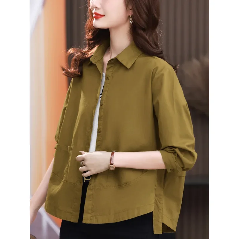 Повседневная куртка для людей среднего возраста свободный крой стиль Ханчжоу 24