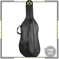 44 cello bag black nylon case w waterproof soft cover adjustable shoulder straps portable durable case