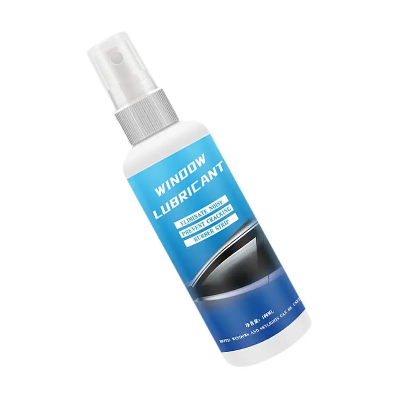 

Car Silicone Lubricant 100ml Rubber Door Strip Softening Lubricant Multi Surface Silicone Lubricant For Delaying Aging