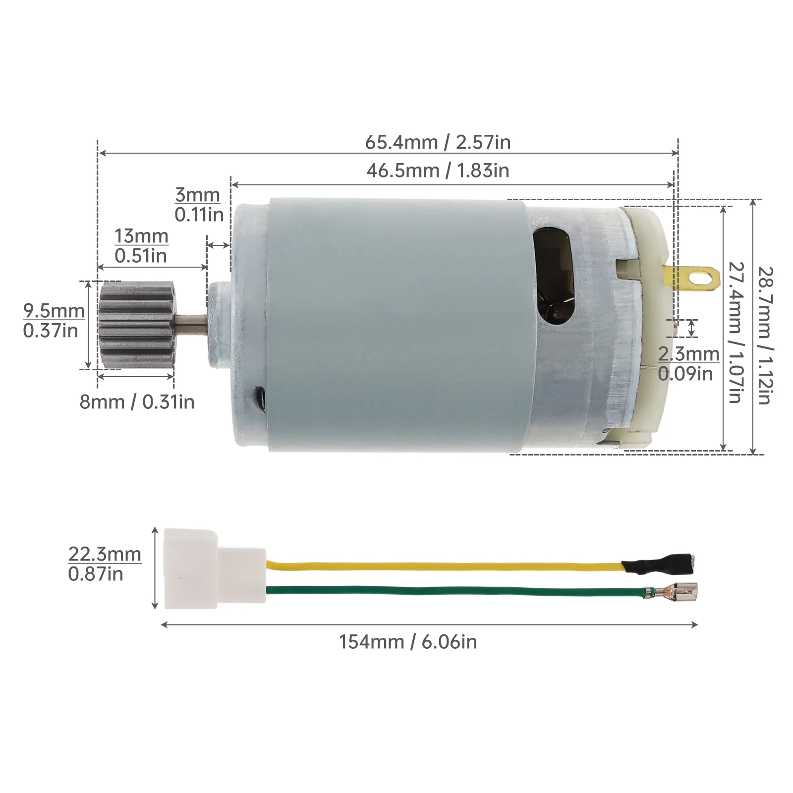 R390 12 зубьев 6 В двигатель постоянного тока 12000-20000 об/мин детский игрушечный