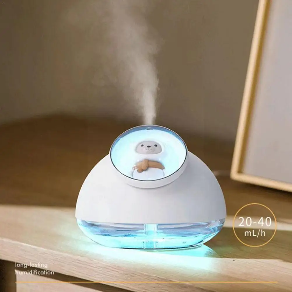 

Colorful Atmosphere Lamp Cute Usb Humidifier Household Desktop Moisturizing Humidifier Humidifier Beauty In Office D3s9