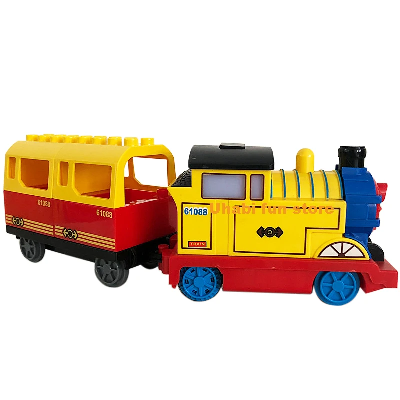 Трек строительный большого размера Электрический Интеллектуальный локомотив