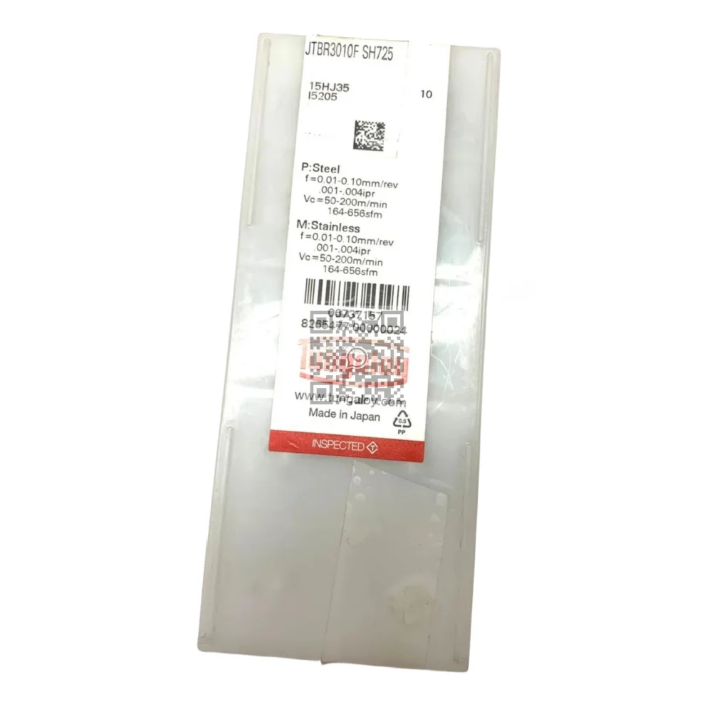 TUNGALOY JTBR3005F JTBR3010F JTBR3015F J740 SH725 Твердосплавные вставки JTBR
