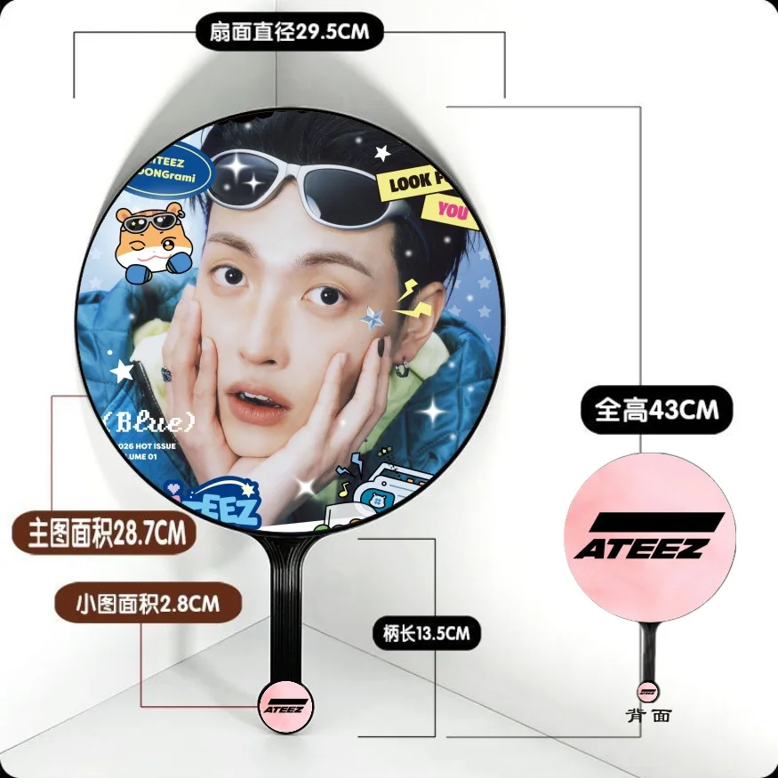 Фото 2026 ATEEZ PVC Мини-фигурка 15 см для фан-турне и фан-митингов, портативная, с персонажами Йеосан, Юньхо, Минги, Хонджун, милая, для фанатов, косплея, в качестве подарка для поддержки. №4