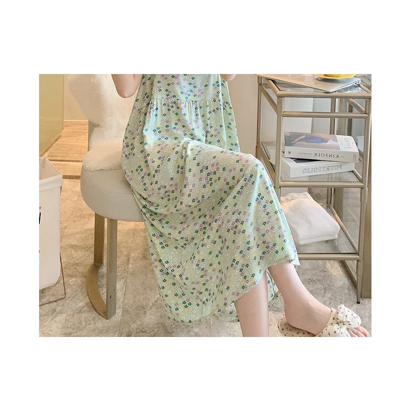 Sleepwear Night Dress Women Attractive Women's Nightwear Nightgowns Big Size Women's Clothing One Piece Women Clothing Fashion