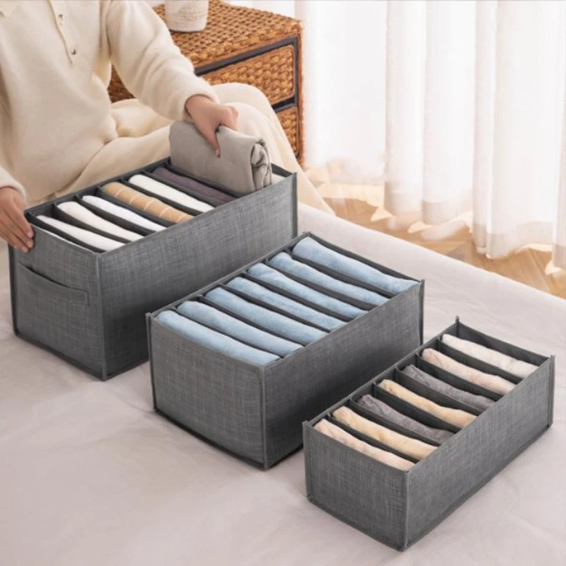 

Bra Clothes Box Organizer Socks Box Storage Artifact Compartment Underwear Clothes Wardrobe Organizer Clothes Jeans Trousers