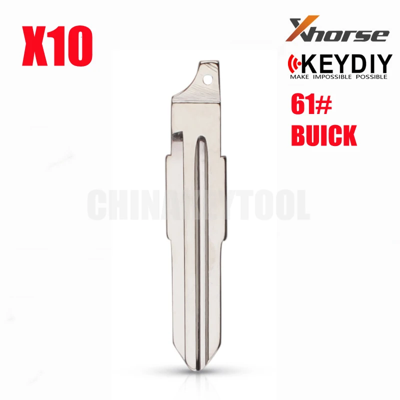 

61# Key Blade Blank Remote Key Blade FOR Buick Excelle Flip Remote Car Key Blade Replacement 61 KEY BLADE