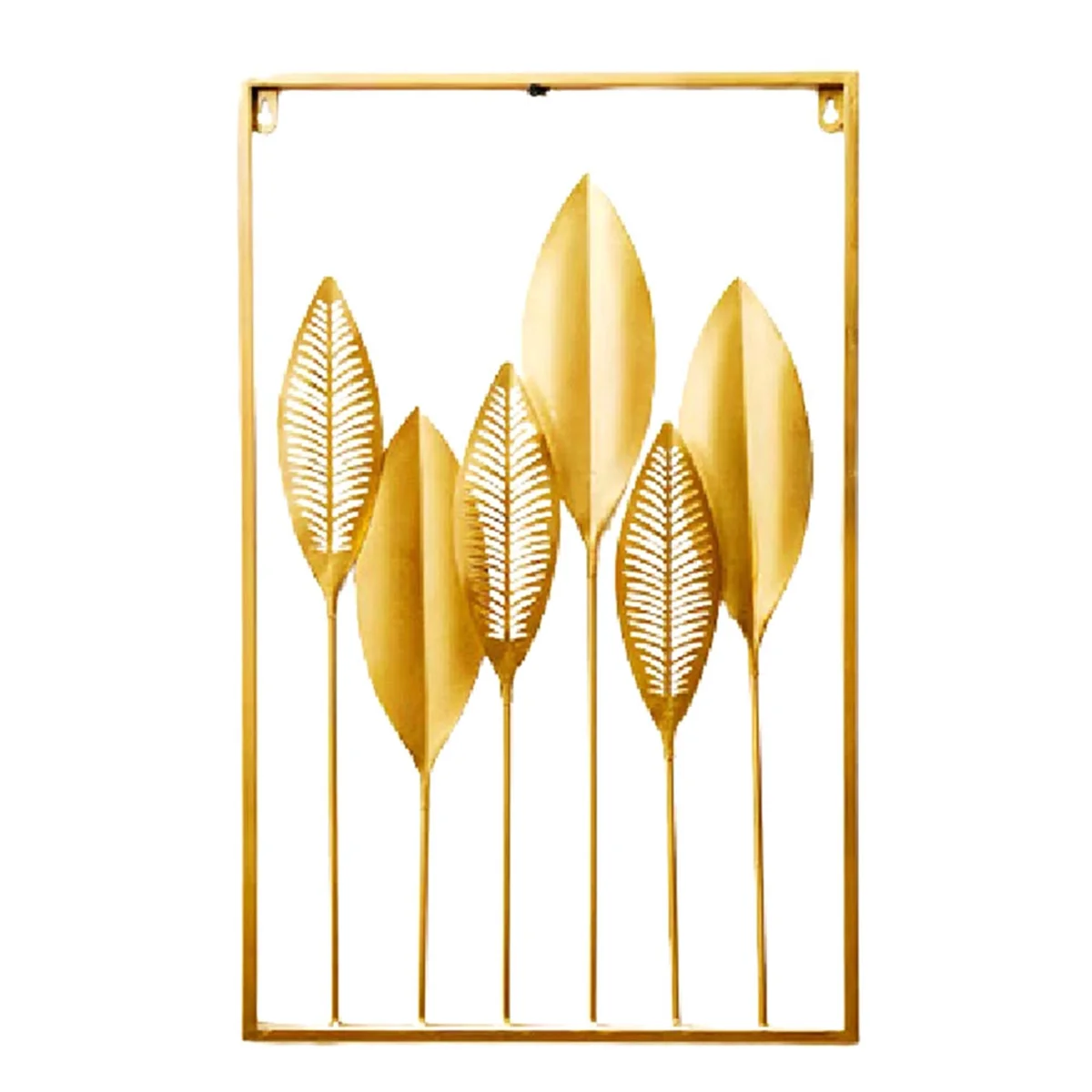 

Nordic Metal Leaf Iron Wall Hanging Plant Wall Pendant Mural Bedroom Living Room Home Decor Green Leaf