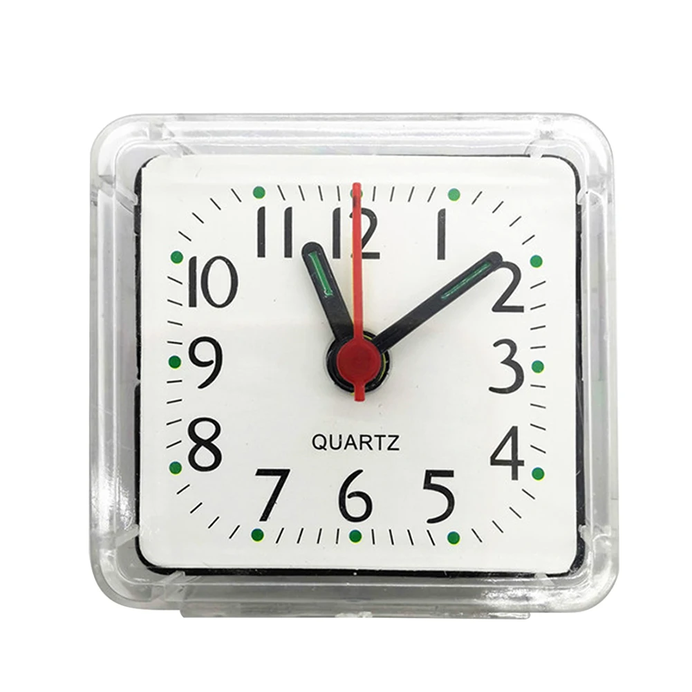 

Beep Home Travel Quartz Movement Alarm Clock Desktop Battery Powered Non Ticking