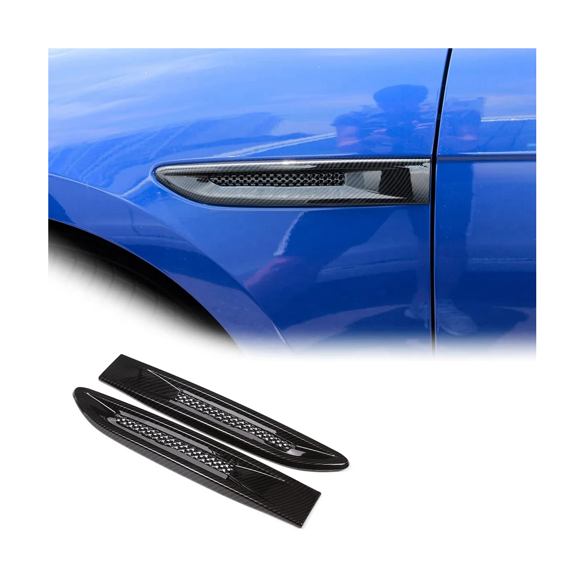 Боковое вентиляционное отверстие крыла для Jaguar XF XFL XE F-Pace F Pace X761 крышка