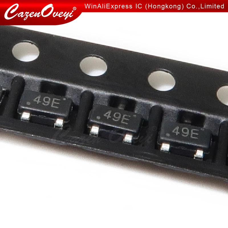 10 adet 49E 44E SOT-23 Hall Etkisi Sensör Anahtarı Hall Elemanı SOT23 SS49E S49E A3144E SOT AH49E HAL3144 Yüksek Hassasiyet Stokta