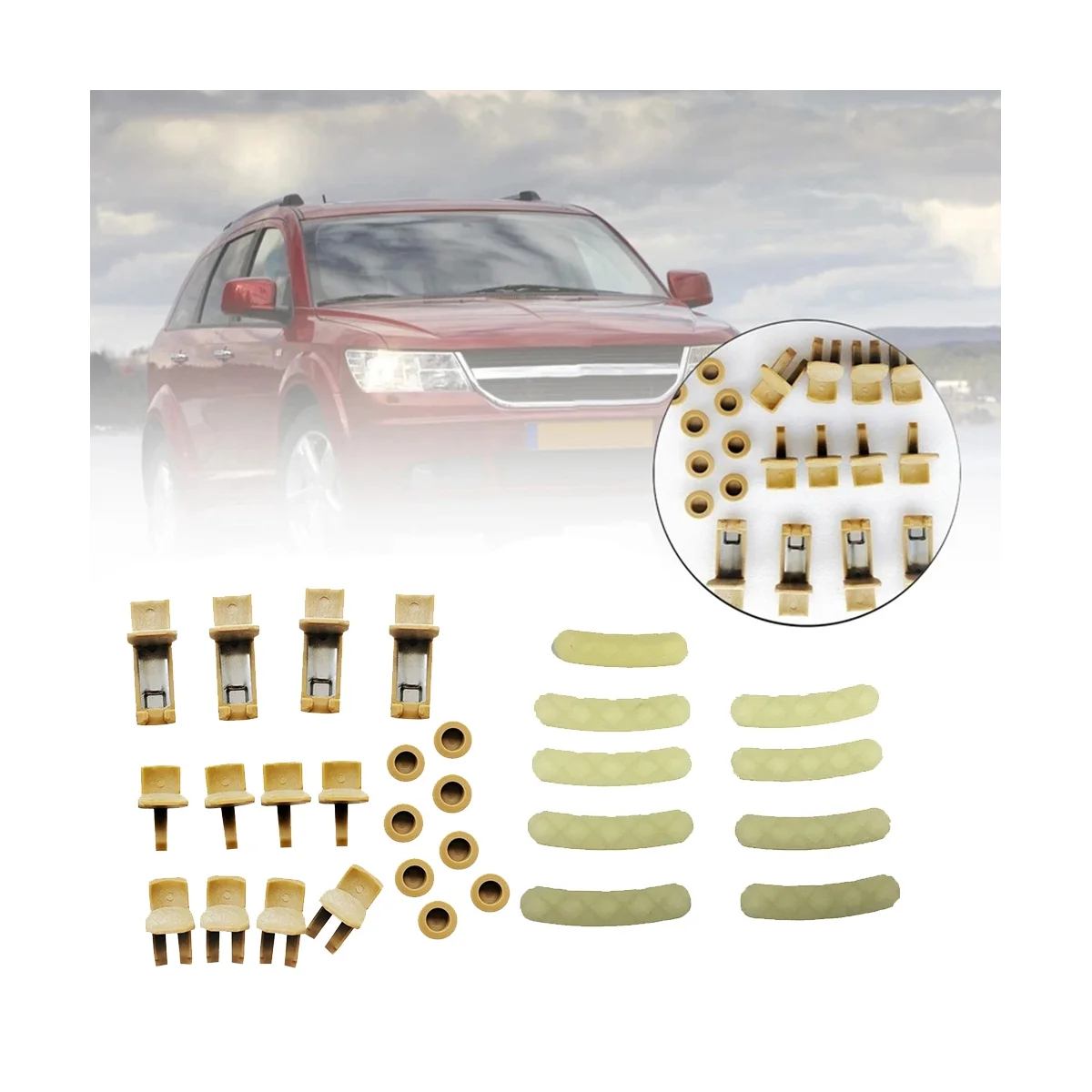 6DCT450 MPS6 комплект автоматических зажимов коробки передач и резиновая упорная