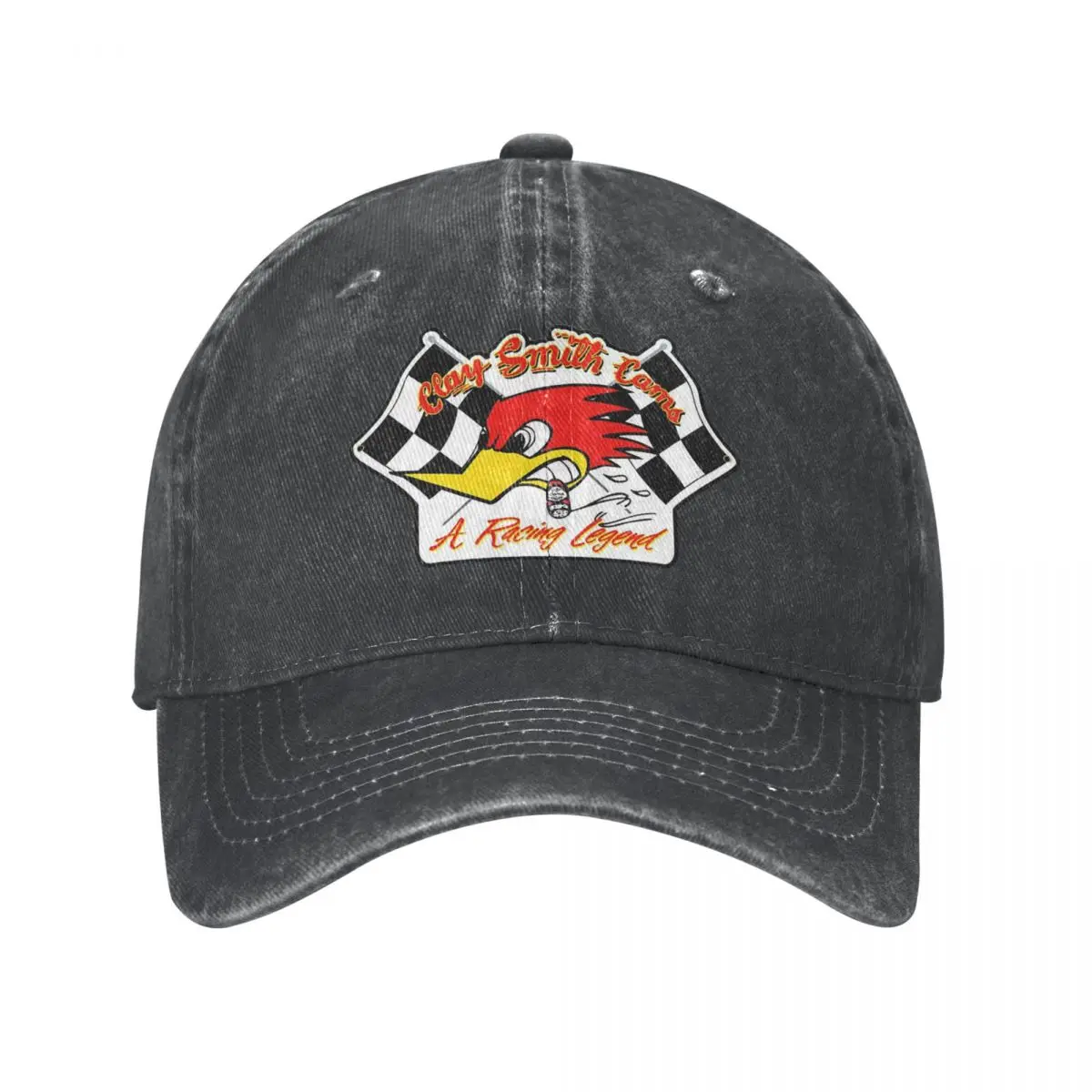 Clay Smith Cams A Racing Legend Baseball Caps Vintage Distressed Washed Mr.Horsepower Snapback Hat Outdoor Unstructured Caps Hat