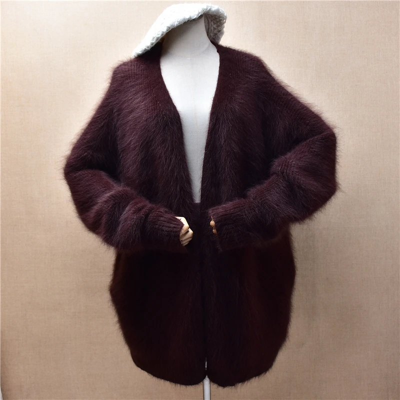 Женская осенне-зимняя одежда Mujer волосатый плюшевый норковый кашемировый