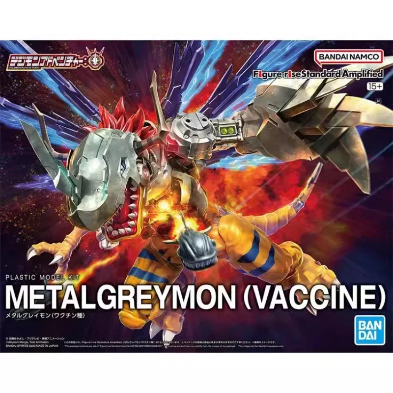 Bandai Digimon аниме фигурки FRS усиленный металл Greymon вакцина экшн-фигурка коллекция