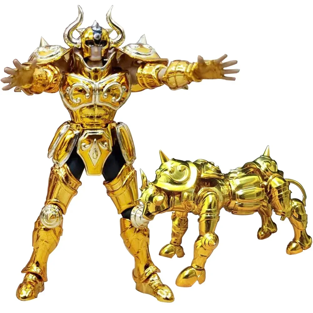 Фото Фигурка Saint Seiya 10 см, малая масштабная модель, DDP, Золотые Святые, металлическая броня, с аксессуарами, Телец Алдебаран, Докхо, Мило, Камус №2