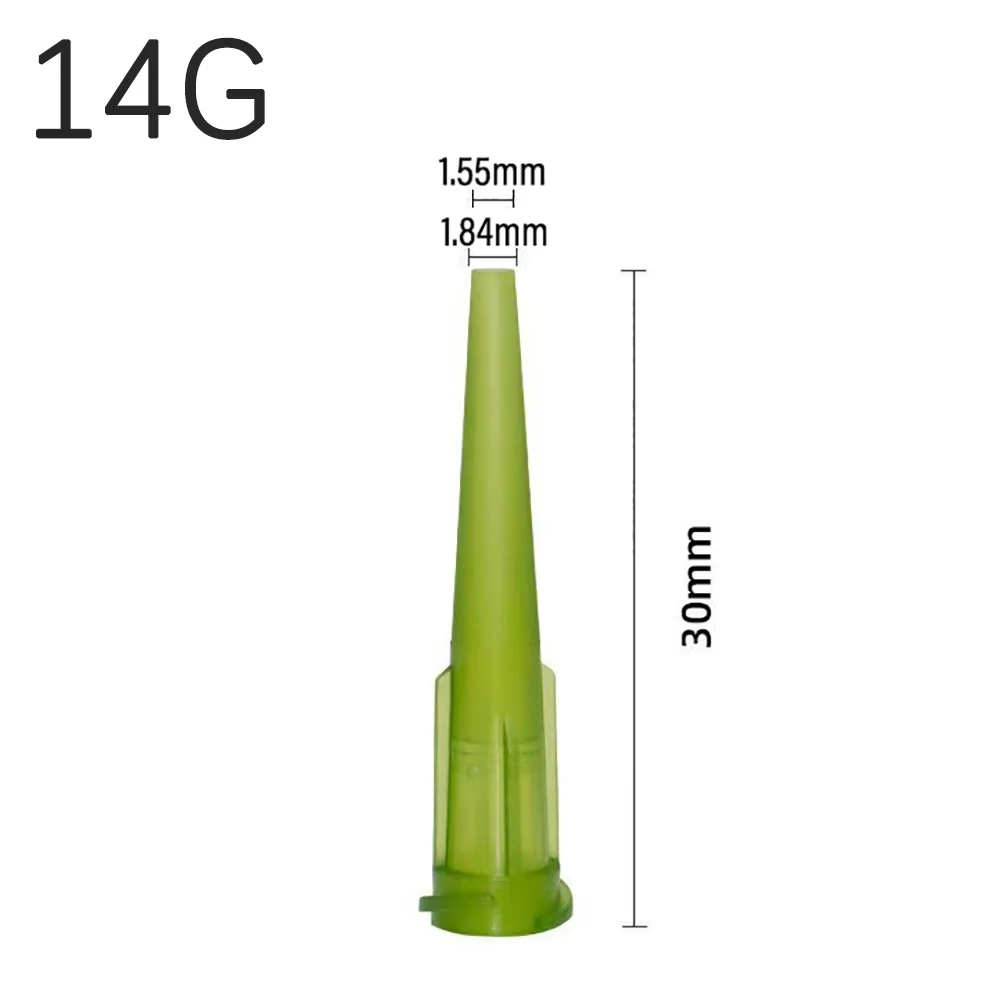 

Пластиковые игловые насадки для шприца 14G-30G Luer Lock 100 шт