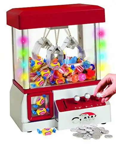 

Claw Machine For Kids, Red – Fill With Prizes and Candy