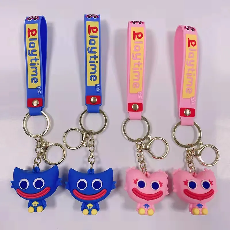

Poppy Playtime Bobby Doll Key Chain Huggy Wuggy Sausage Monster Playtime Doll Animal Crossing Accessories