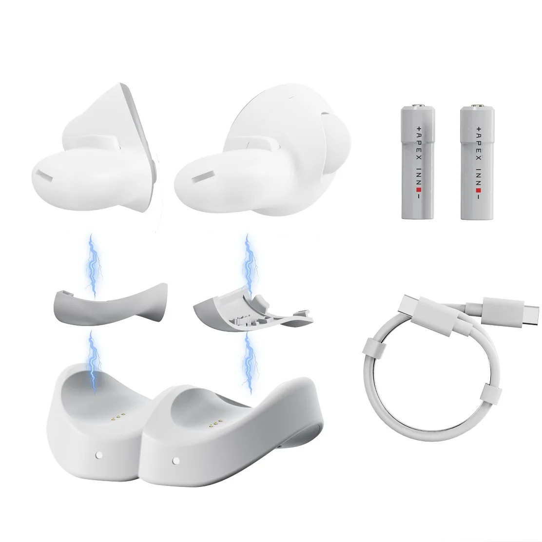 Зарядная док-станция для контроллеров Meta Quest 3/Quest 3S зарядная станция со