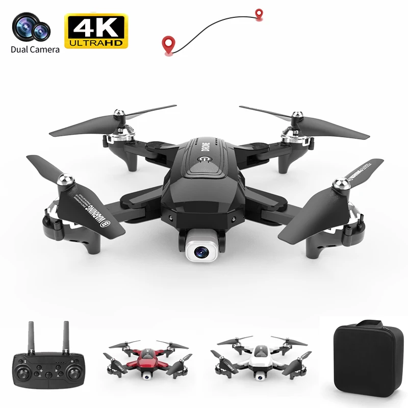 

M918 Drone 4K HD Dual Cameras WIFI FPV Optical Flow Localization Professional Dron RC Quadcopter Helicopter Toys For Boys Plane