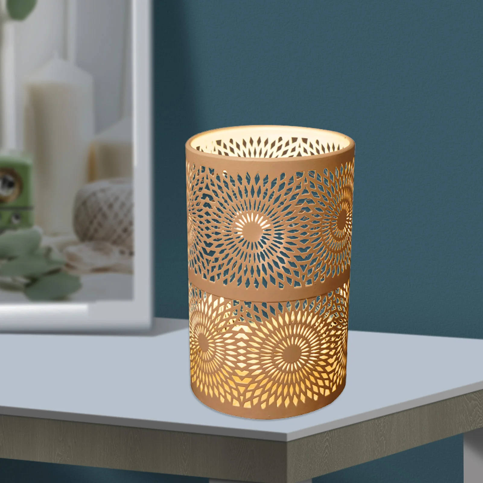 

Металлическая клетка; Атмосферная лампа; Питание от батарейки; Металлическая лампа; Деревенская декоративная портативная Настольная лампа...