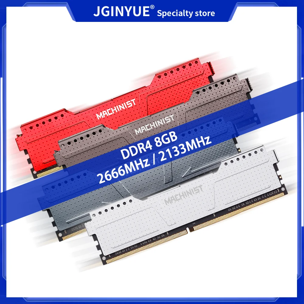 MACHINIST X99 Kit 8GB DDR4 Memory Xeon RAM Desktop 2666MHz And Server 2133MHz With Heat Sink